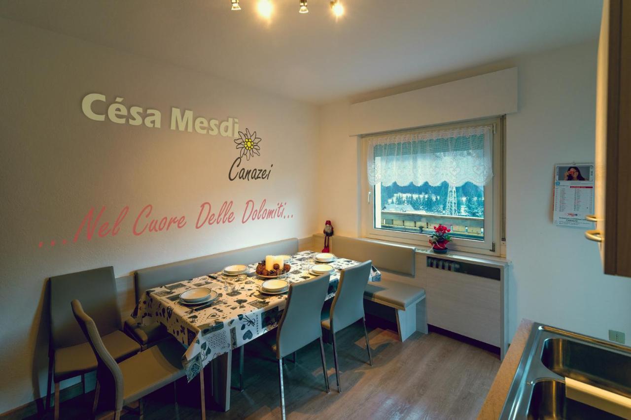 Ferienwohnung Cesa Mesdi Canazei Exterior foto