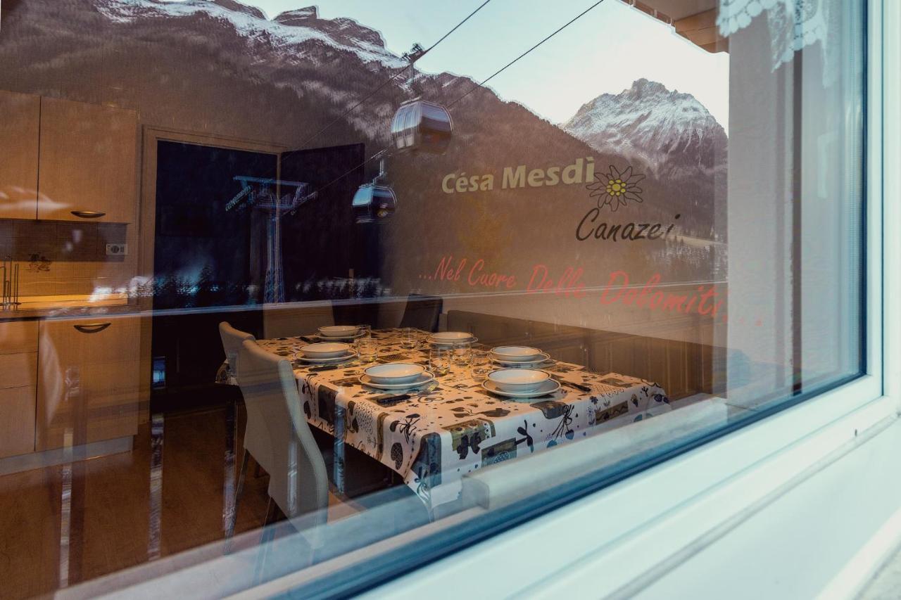 Ferienwohnung Cesa Mesdi Canazei Exterior foto